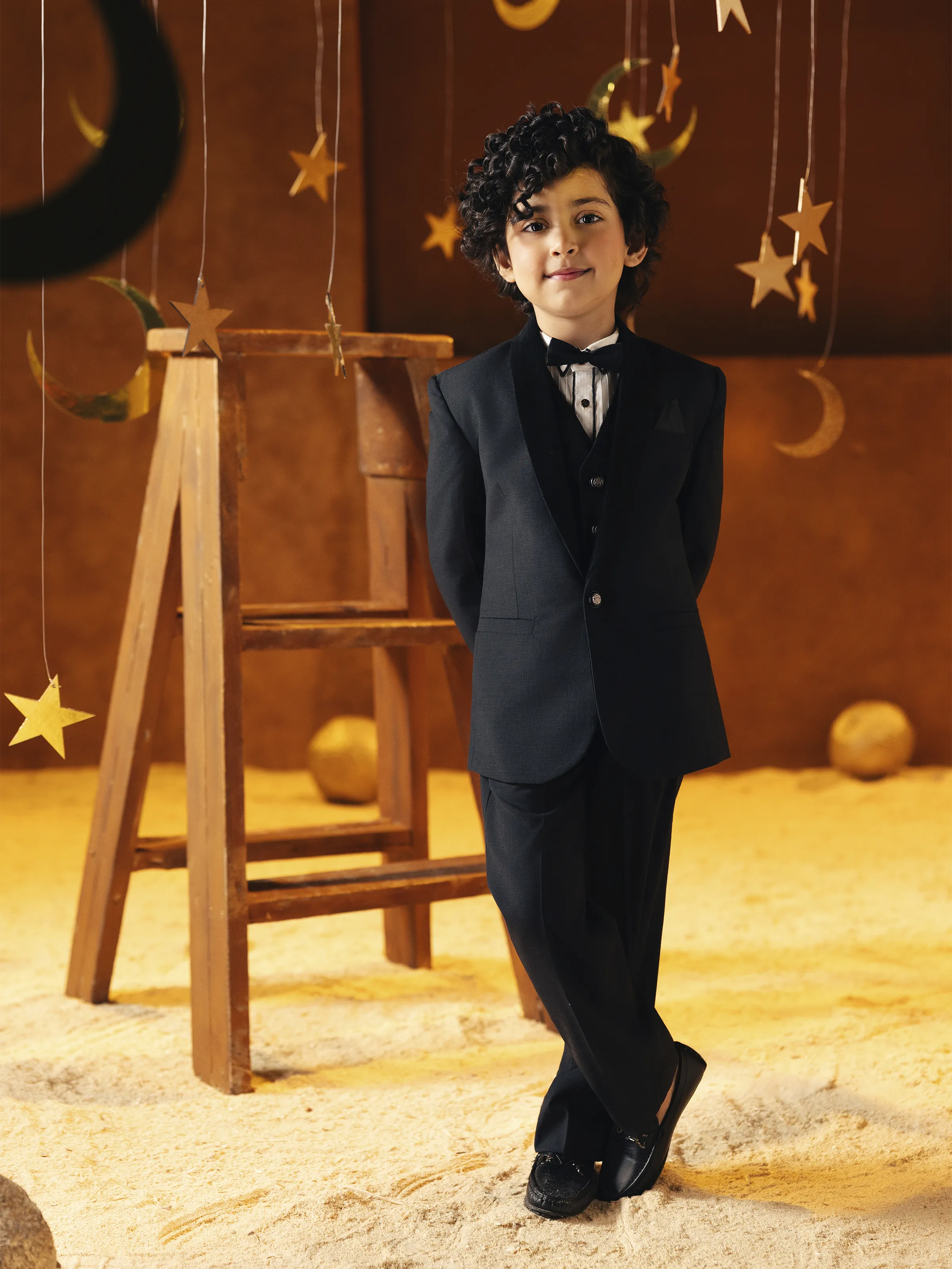Boy's Dark Grey Coat Pant - EBTCPC5-4508