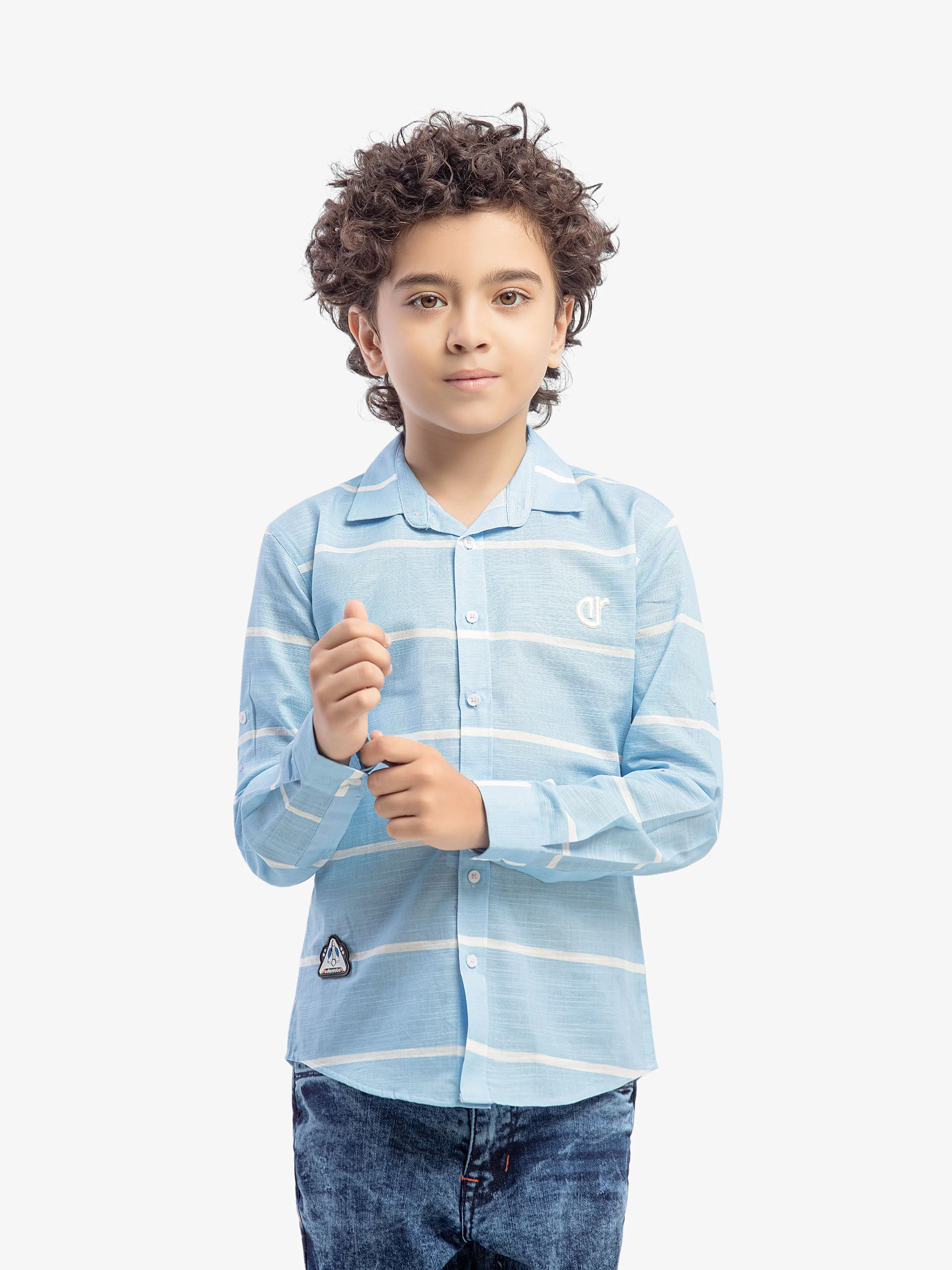 Boy's Light Blue Shirt - EBTS5-27617