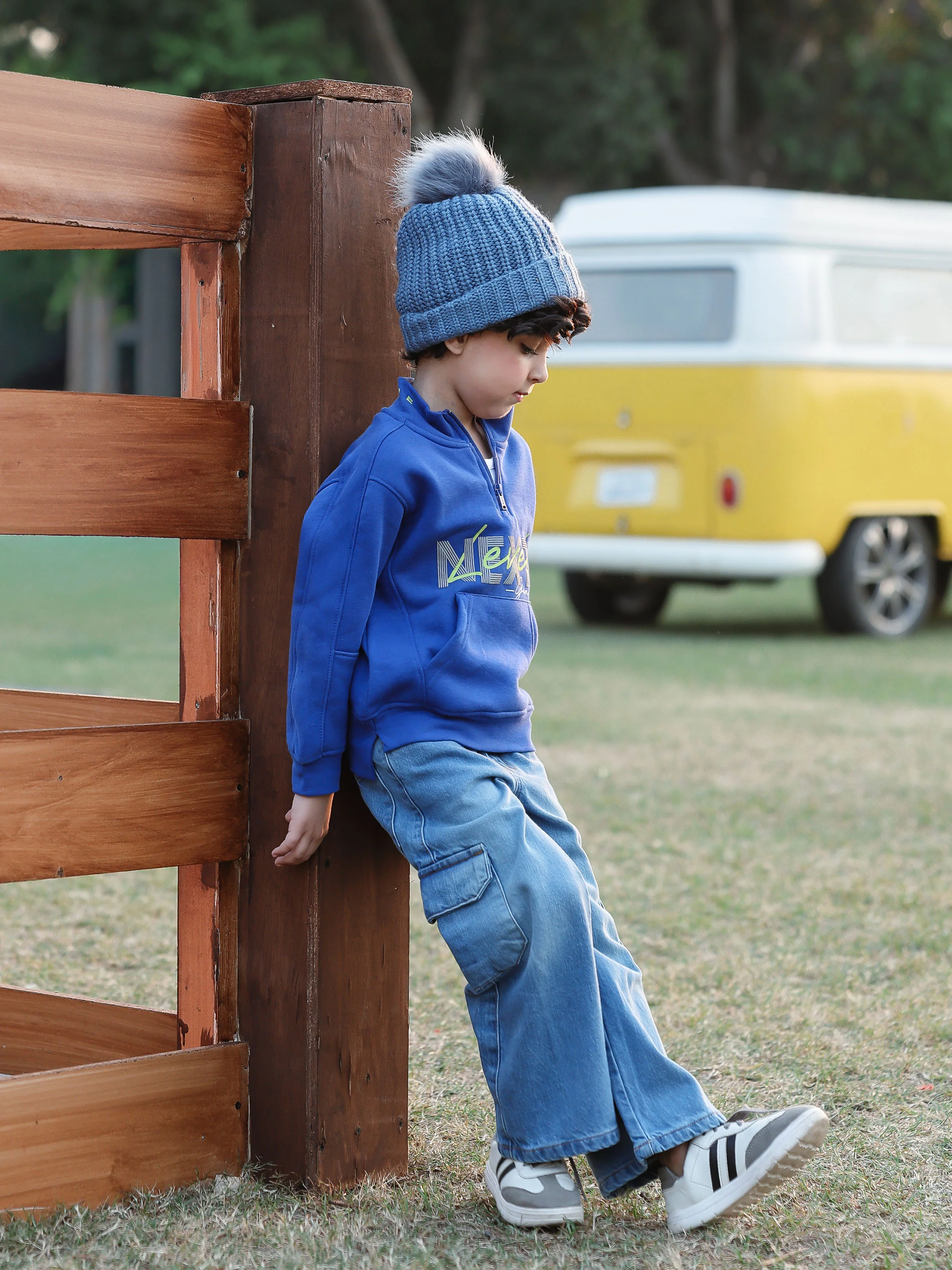 Boy's Royal Blue Sweatshirt - EBTSS24-007 - Image 2