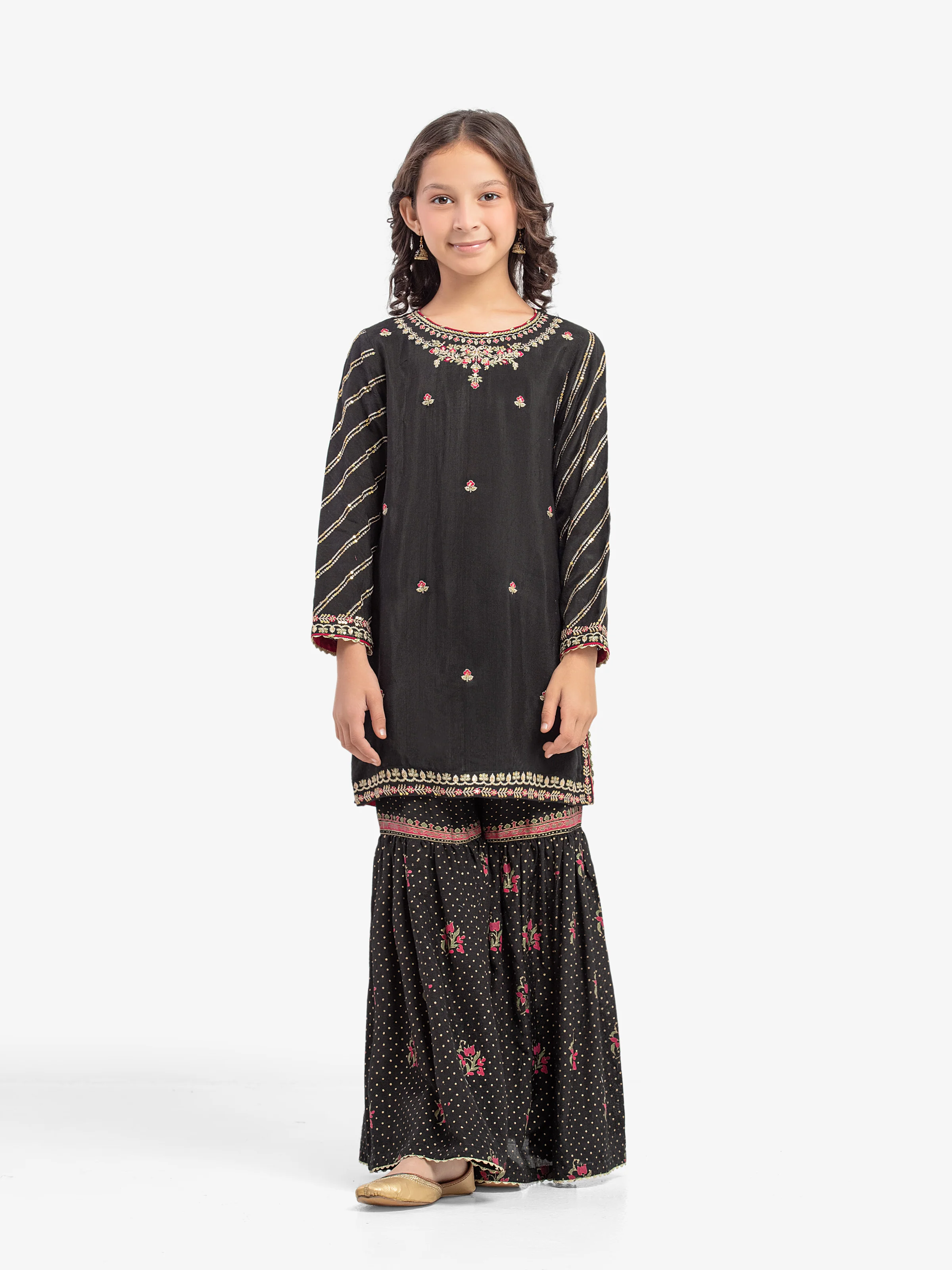 Girl's Black Pret - EGTPLED5-50017ST