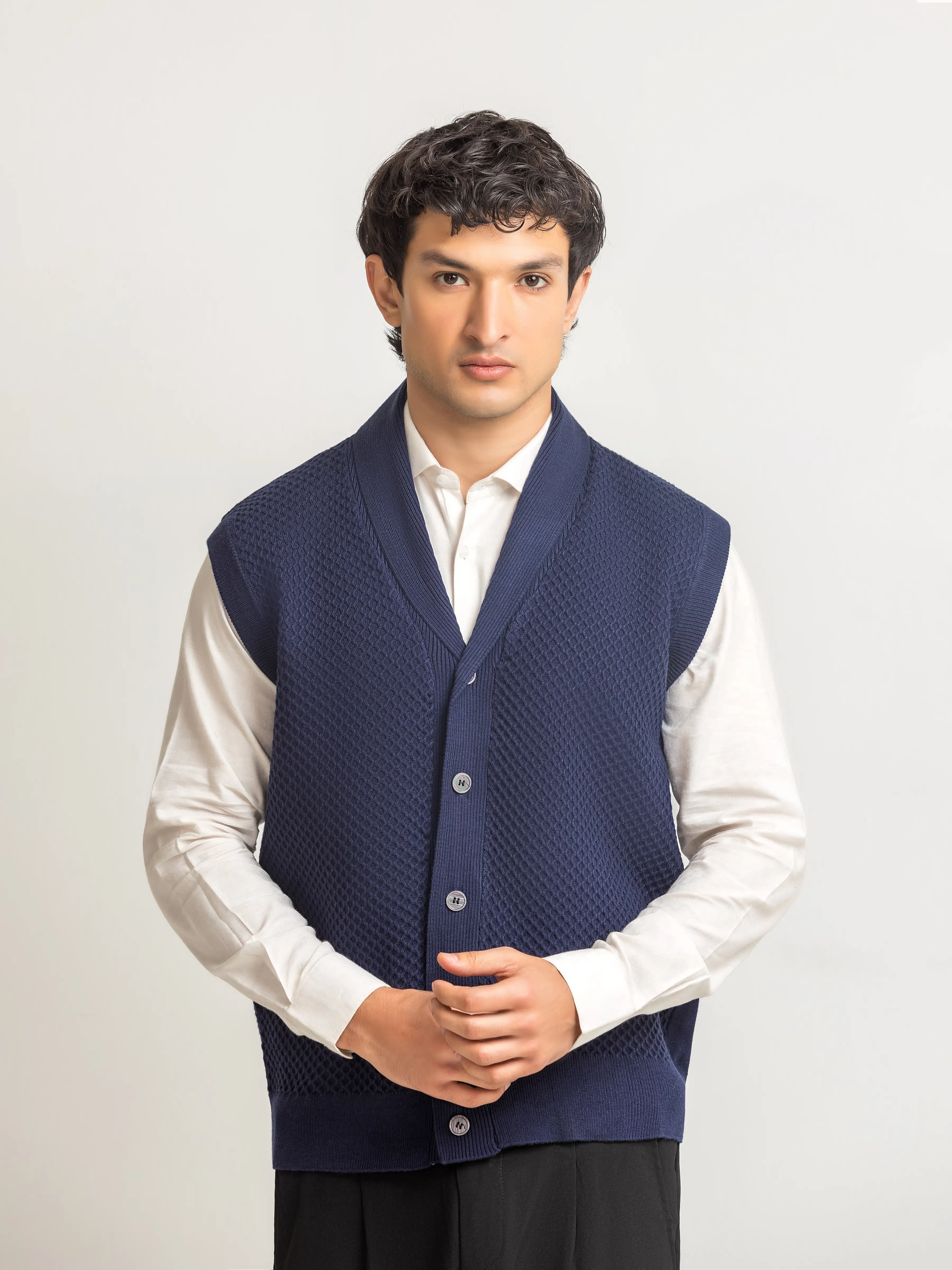 Men's Blue Sweater - EMTSWT5-003