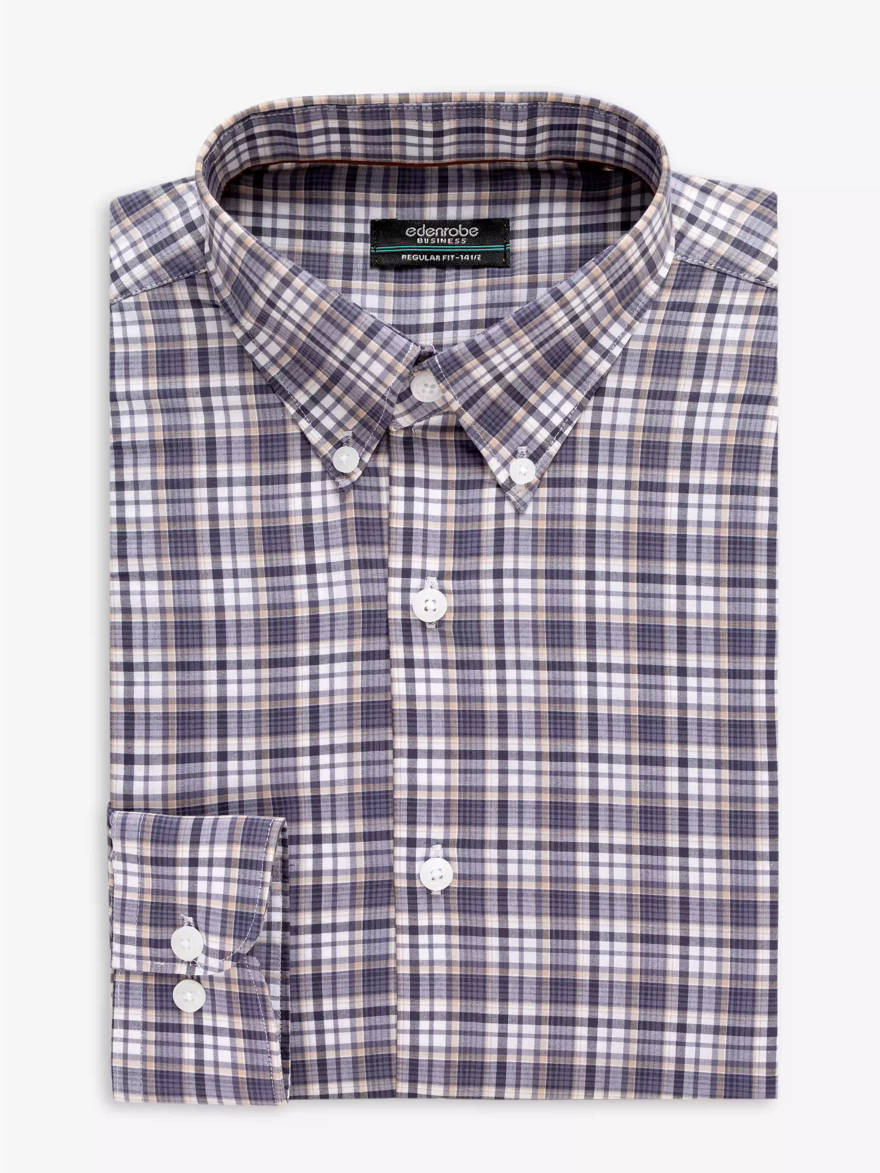 Men's Light Purple Shirt - EMTSB6-192