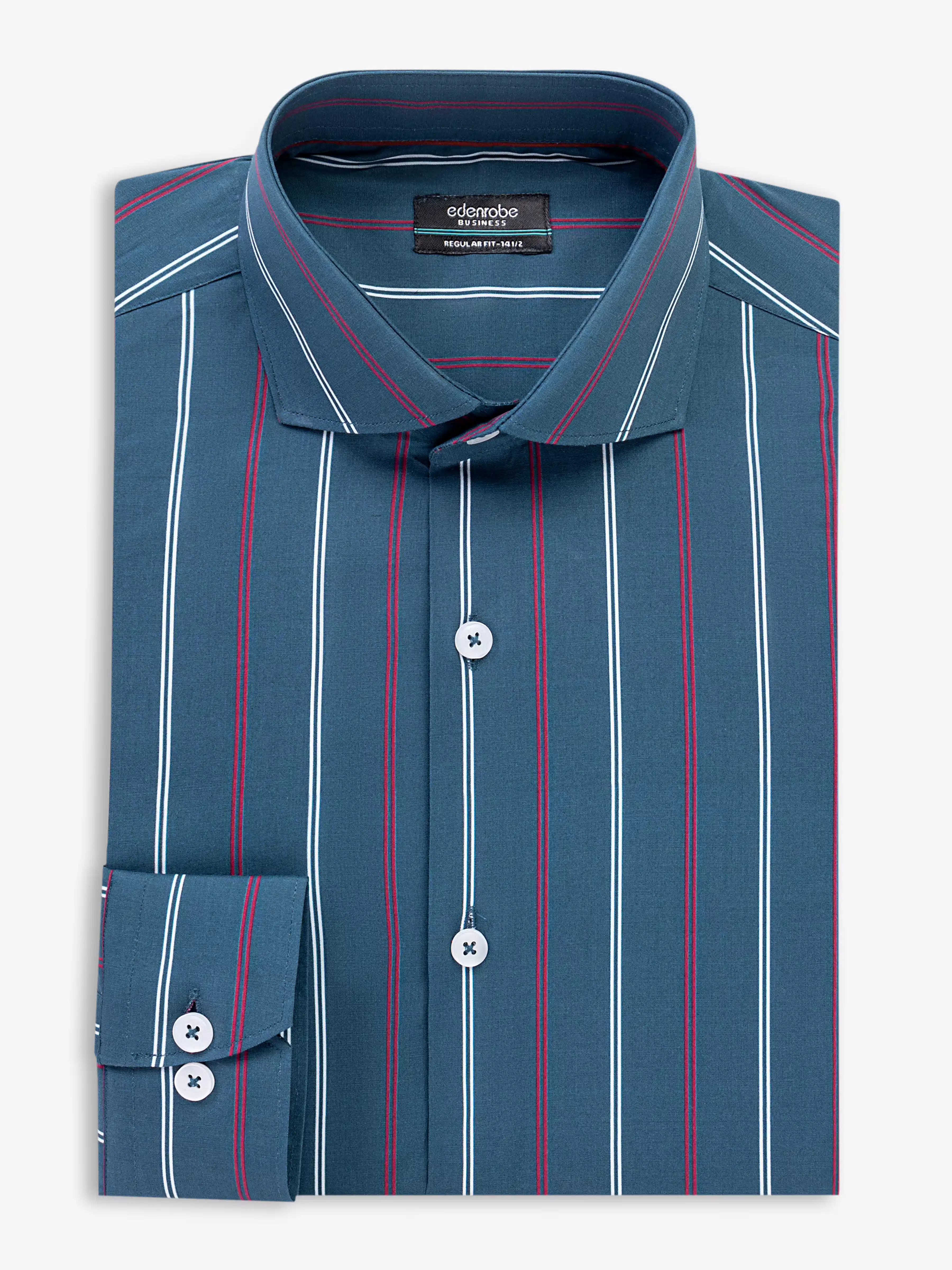 Men's Teal Blue Shirt - EMTSB5-185