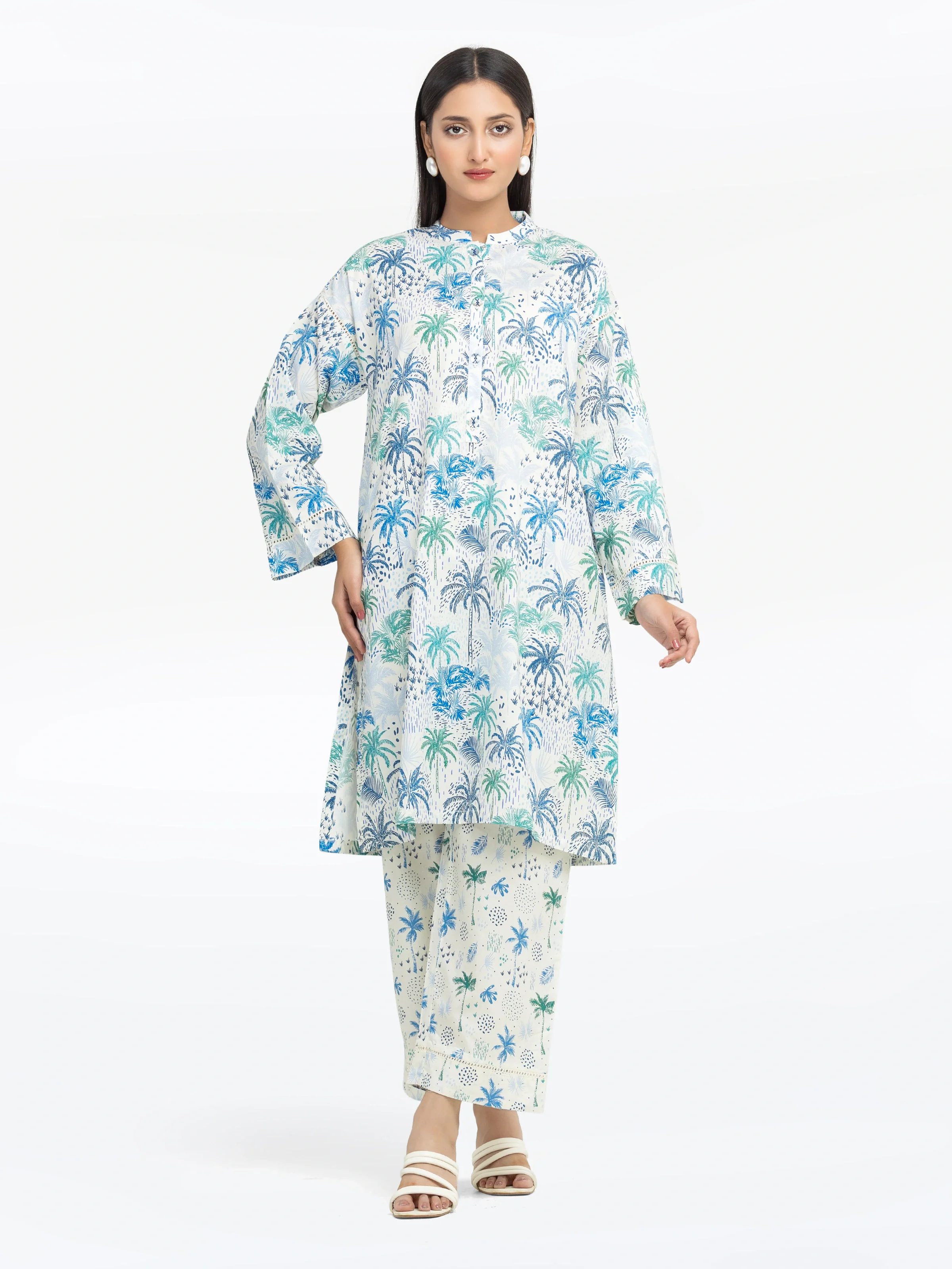 Pret Printed Cambric Shirt - EWTKP5-81658S