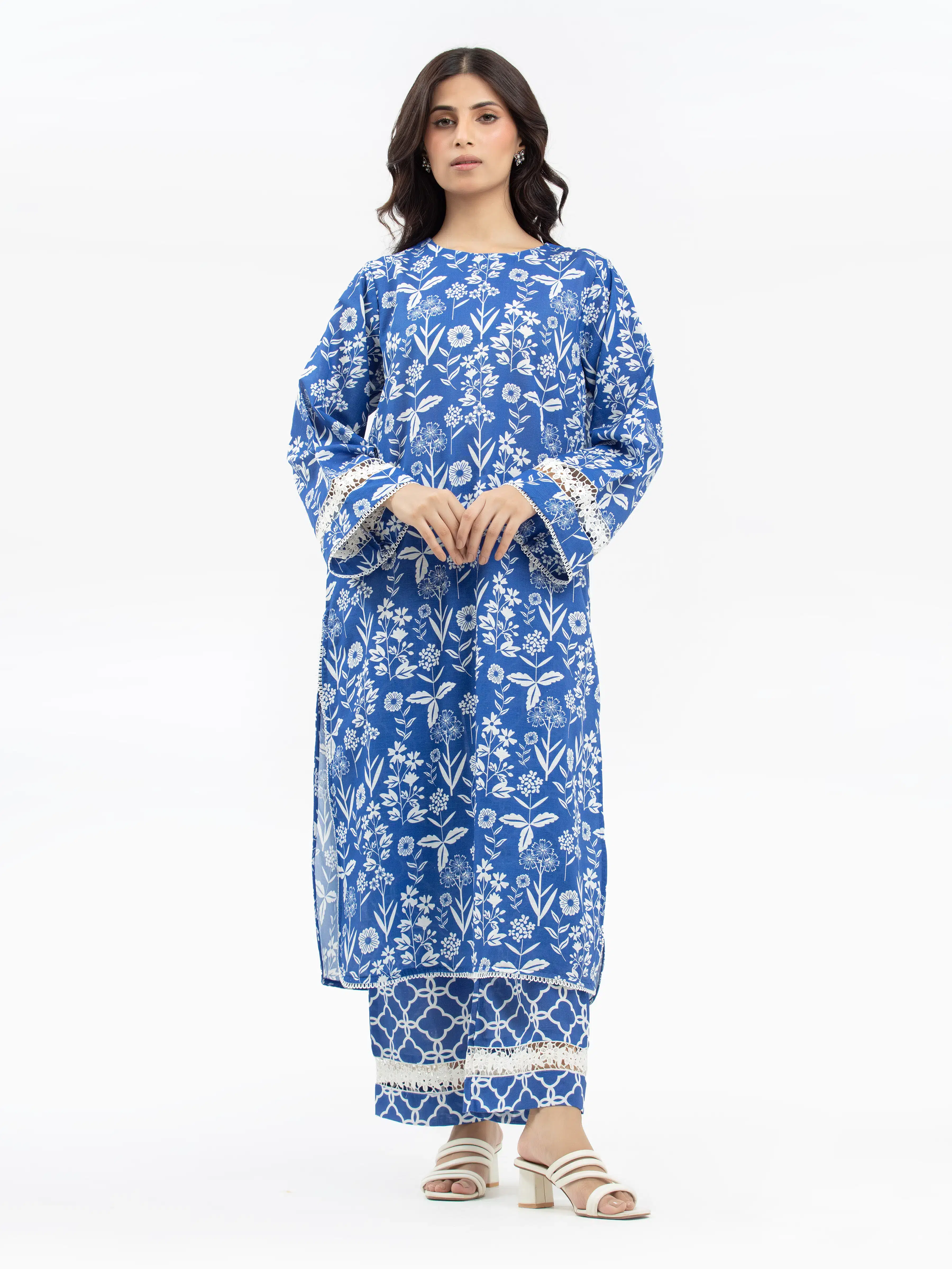 Pret Printed Khaddar Shirt - EWTKP24-81387S
