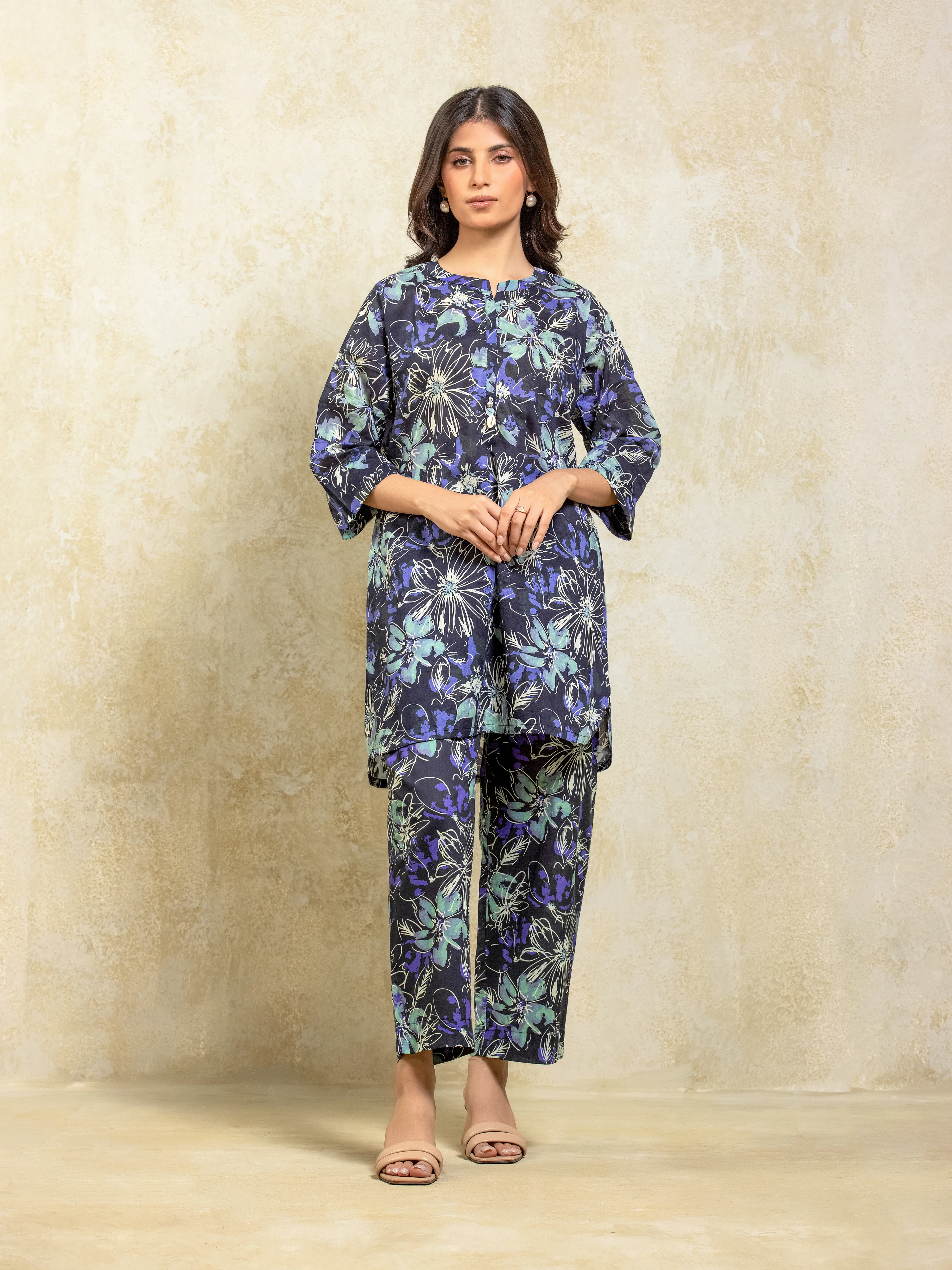 Pret Printed Lawn Co-ord Set - EWTKP5-81865ST