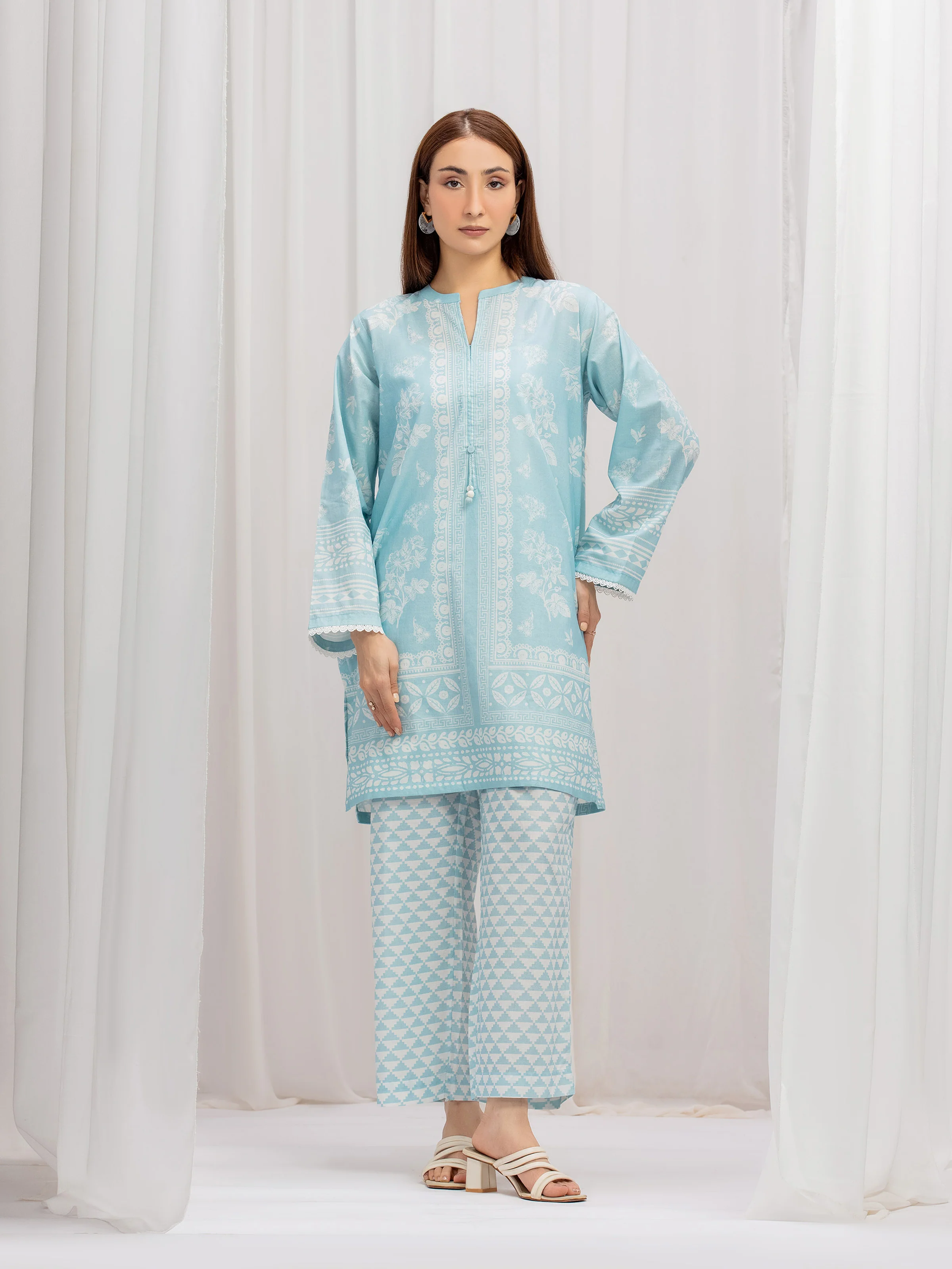 Pret Printed Lawn Co-Ord Set - EWTKP5-81891ST