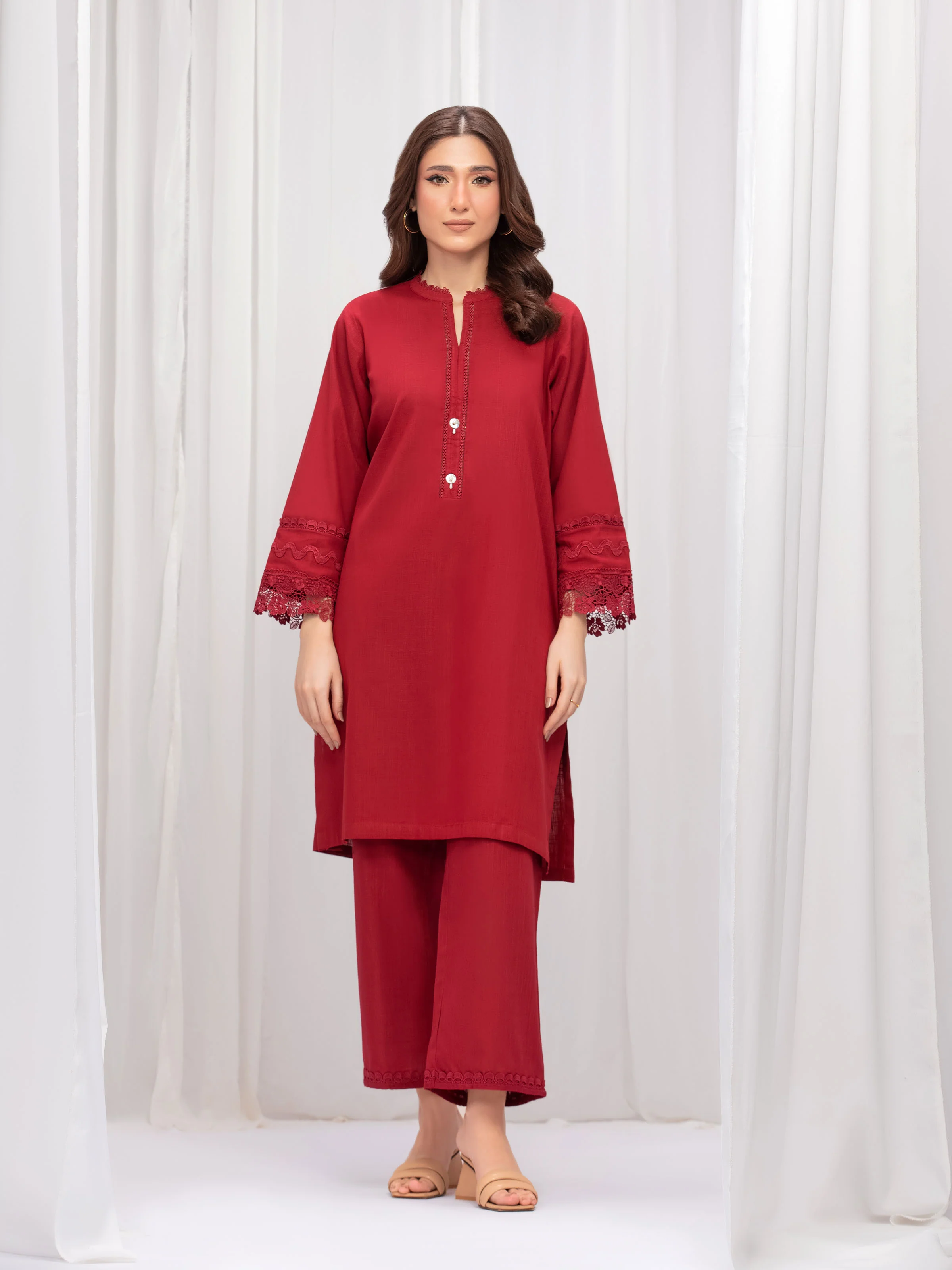 Pret Solid Cross Hatch Co-ord Set - EWTKS5-81075ST
