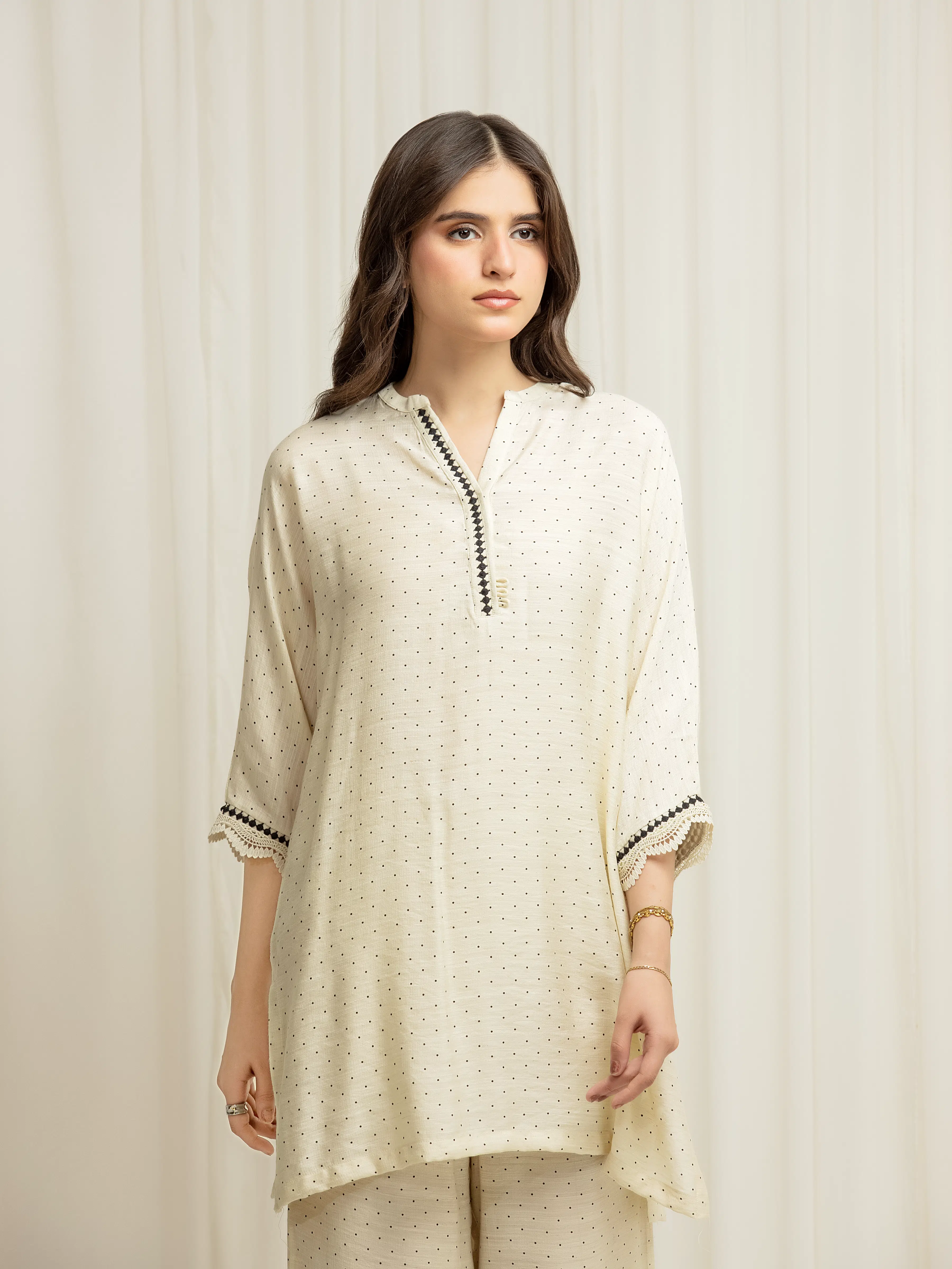 Pret Printed Linen Shirt Trouser - EWTKP6-86143ST - Image 3