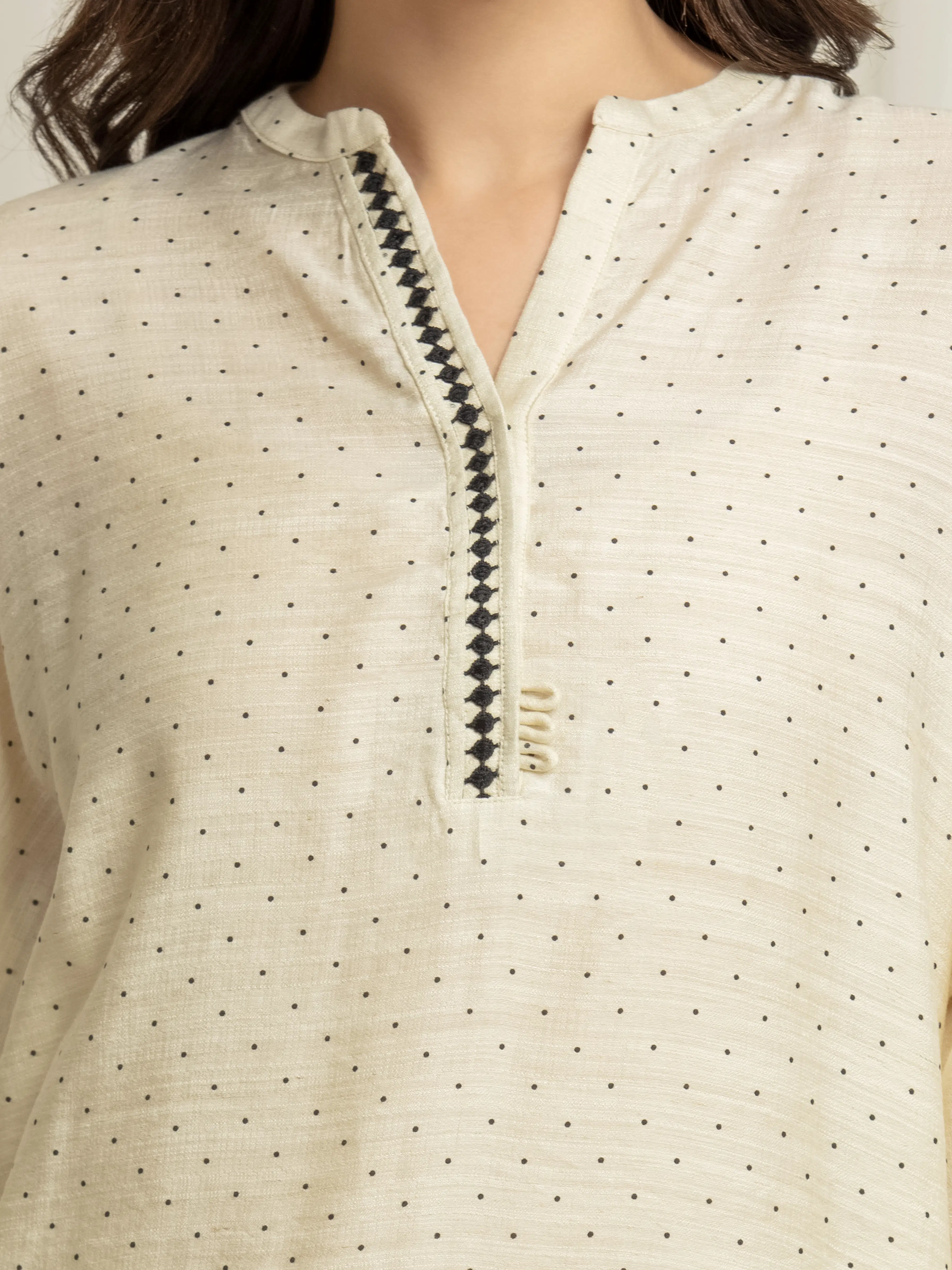 Pret Printed Linen Shirt Trouser - EWTKP6-86143ST - Image 4