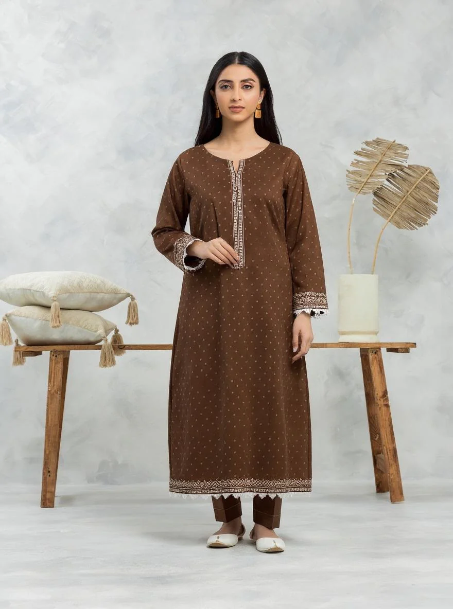 Unstitched Printed Lawn Shirt Trouser - EWU24A1-29191ST
