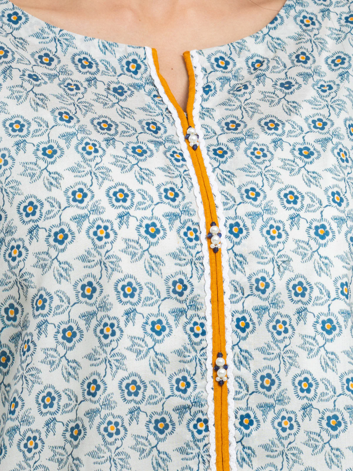 Unstitched Printed Lawn Shirt - EWU24A1-28120S - Image 3