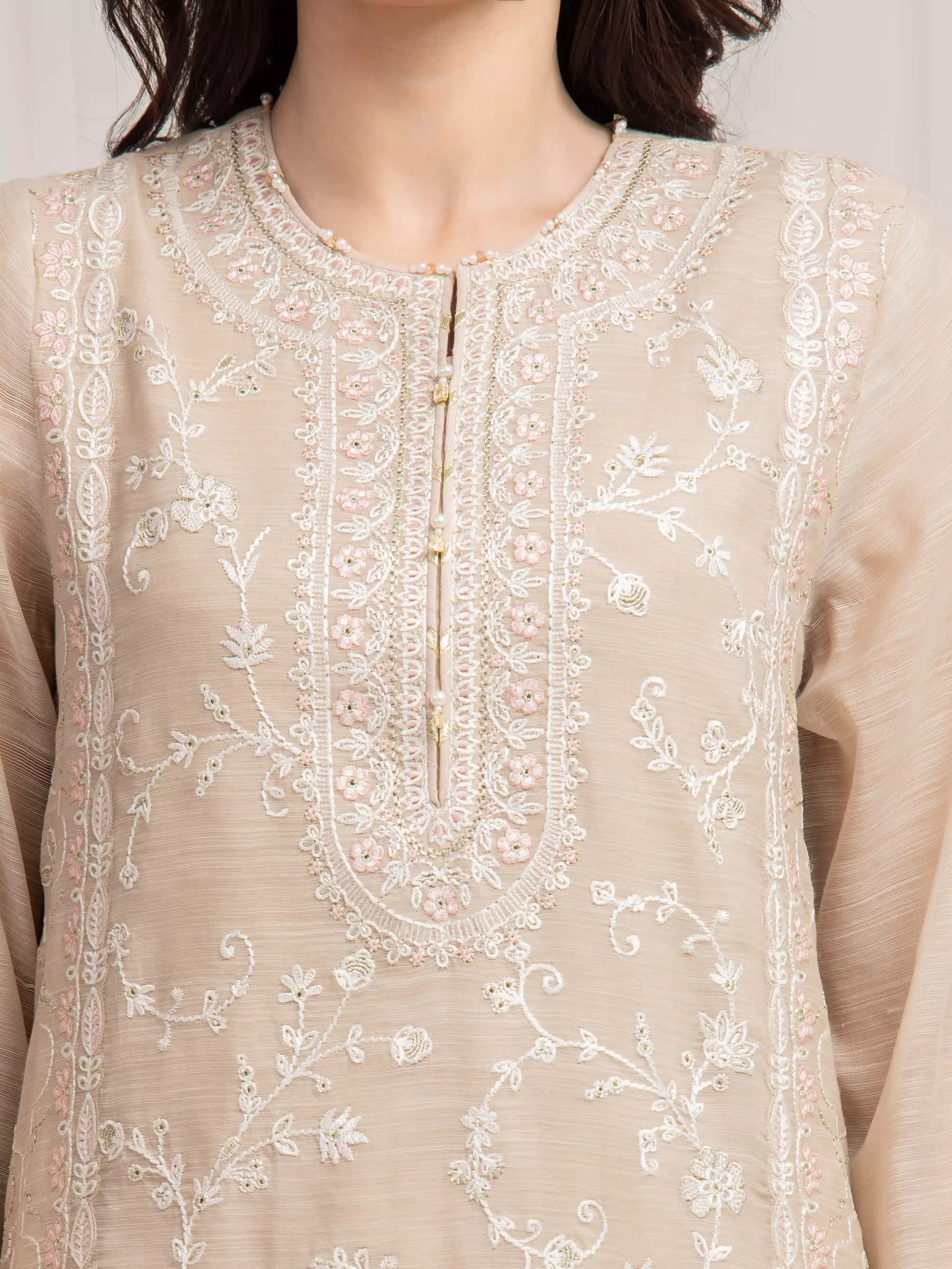 Unstitched Embroidered Suit - EWU6V21-32062-3P - Image 3