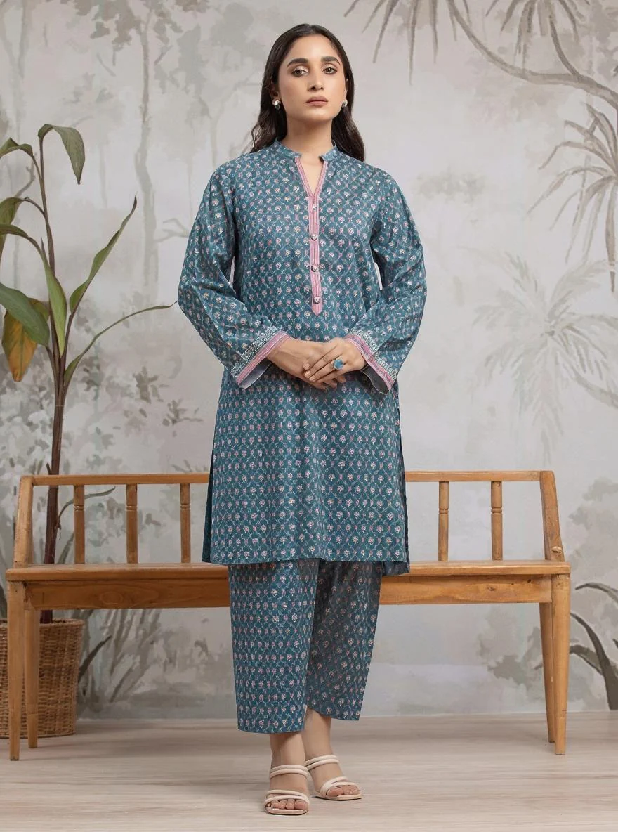 Unstitched Printed Khaddar Shirt - EWU24A3-29604S
