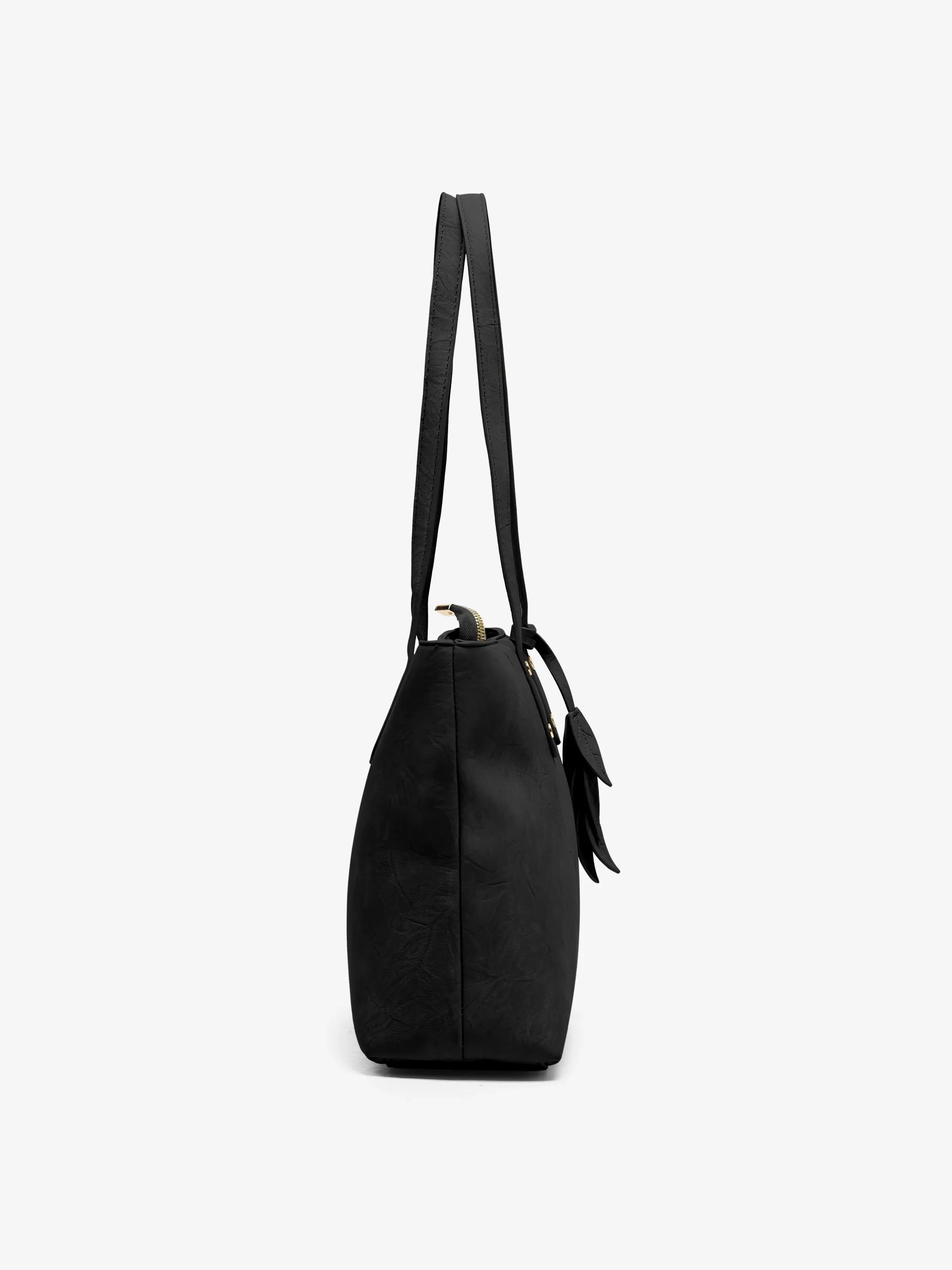 Women's Black Tote Bag - EAWHB5-051 - Image 3