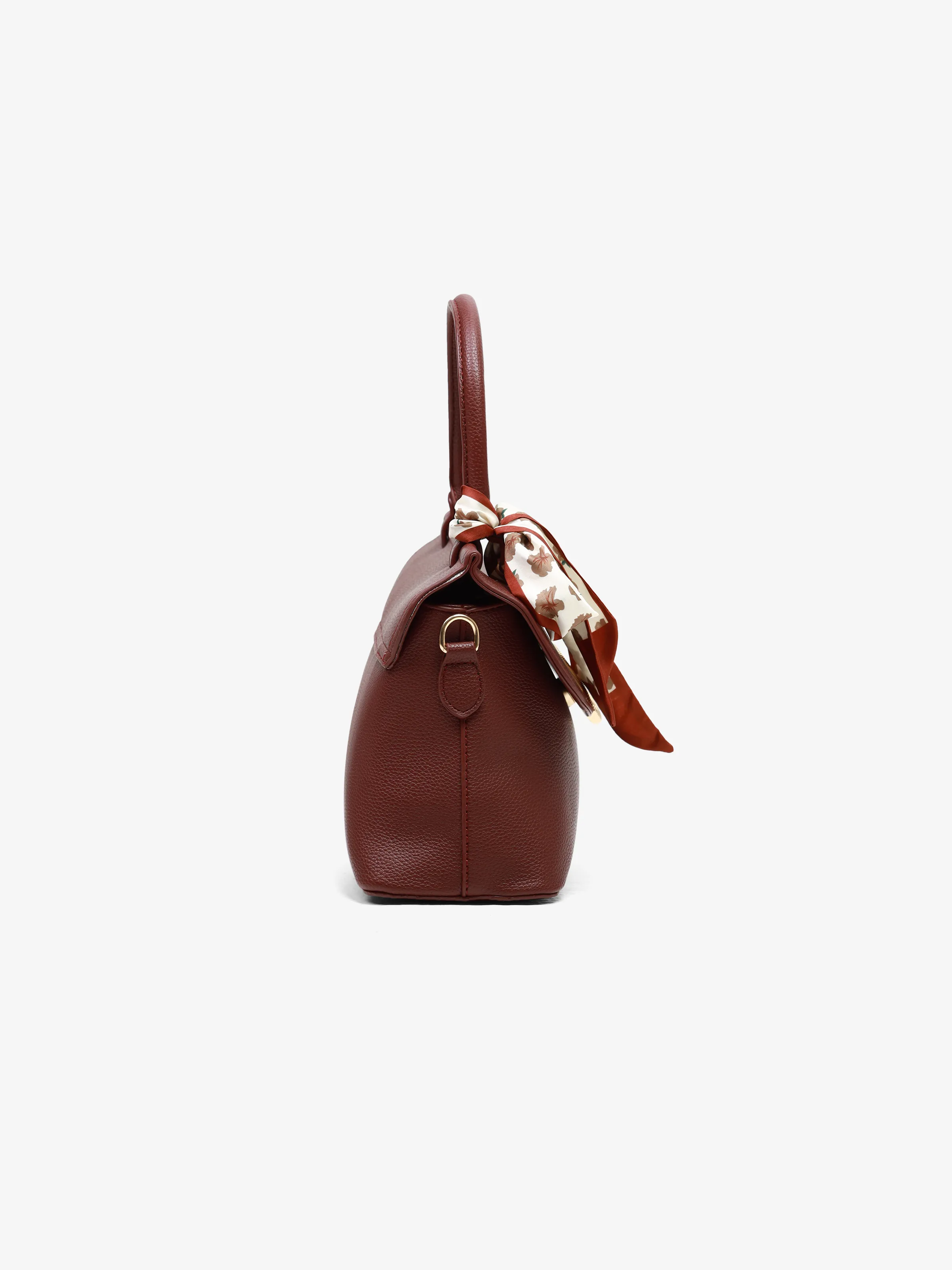 Women's Burgundy Crossbody Bag - EAWHB5-049 - Image 4