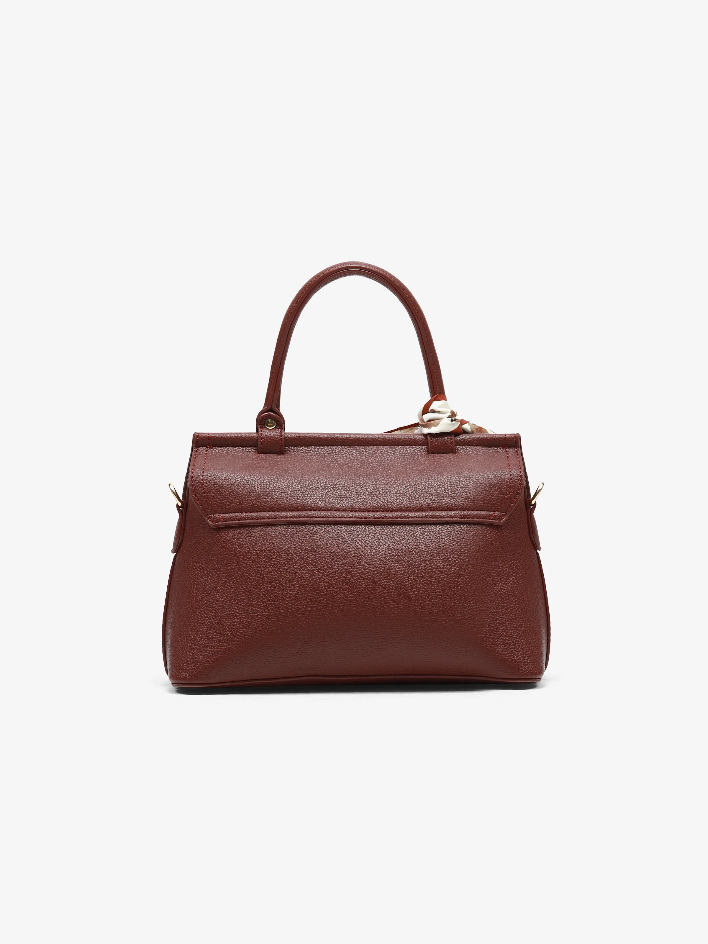 Women's Burgundy Crossbody Bag - EAWHB5-049 - Image 5